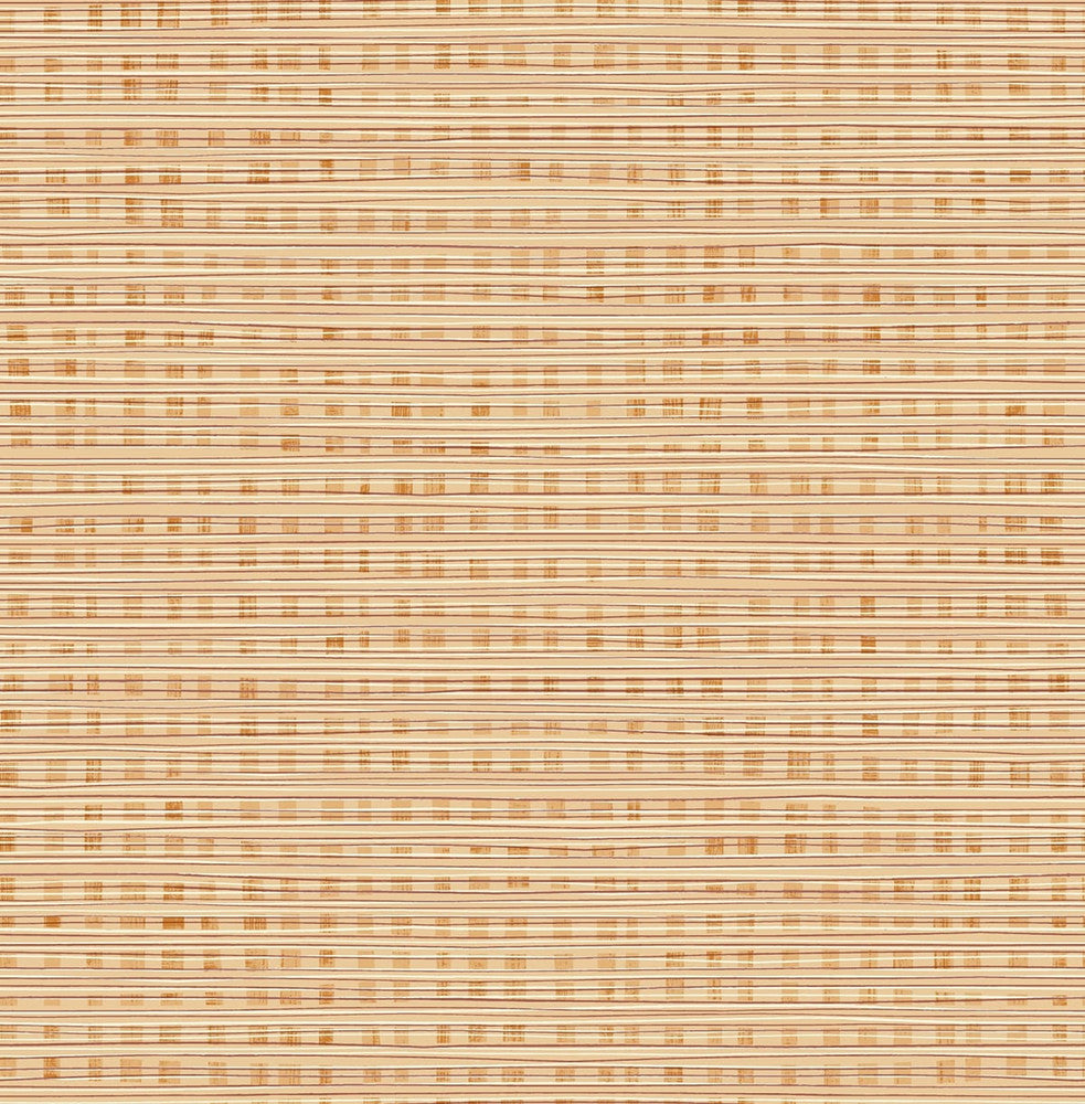 Weave Terra Cotta DA61301 by Seabrook Designs Designer Wallpaper