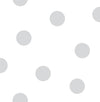 Dots Soft Gray DA61600 by Seabrook Designs Designer Wallpaper