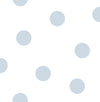 Dots Powder Blue DA61612 by Seabrook Designs Designer Wallpaper