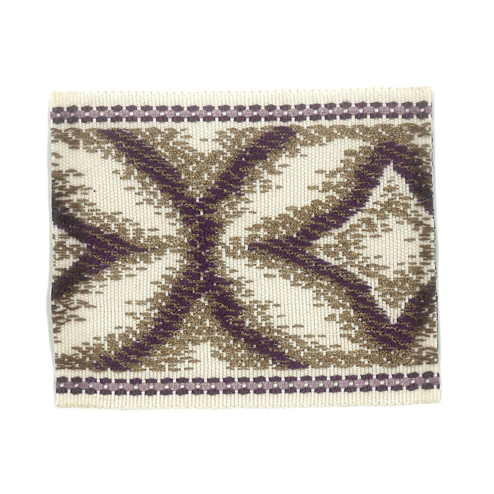 Dactyl 1 Grape by Stout Designer Trim NEW WORLD TRIM VOLUME II 100%SVI CHINA Horizontal: 0.000 and Vertical: 0.000 3 in - Swanky Fabrics -