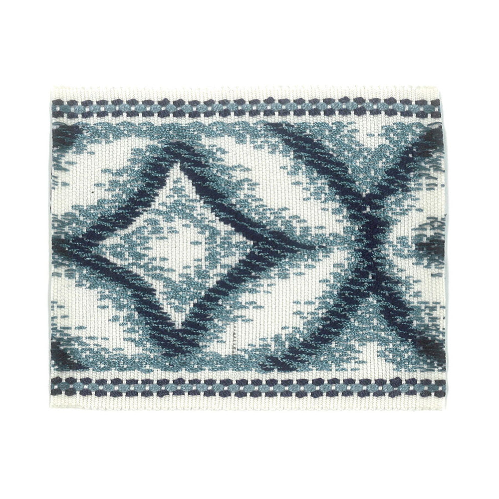 Dactyl 3 Denim by Stout Trim Stout Trim Dactyl 3 DenimTrim NEW WORLD TRIM VOLUME II CHINA </p><p>Repeat: H: 0.000, V: 0.000 3 in - Fabric Carolina -