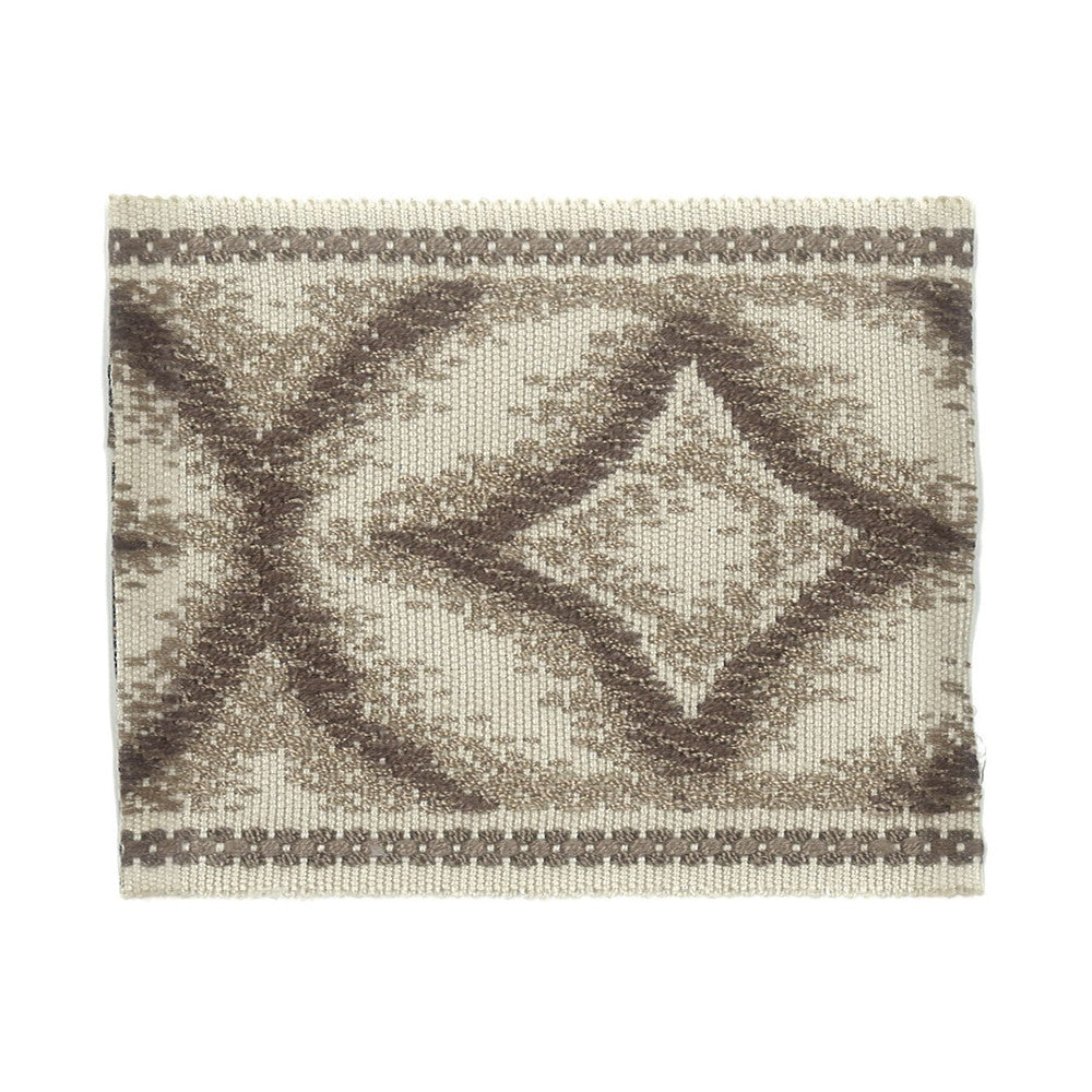 Dactyl 6 Truffle by Stout Trim Stout Trim Dactyl 6 TruffleTrim NEW WORLD TRIM VOLUME II 100%SVI CHINA </p><p>Repeat: H: 3.500, V: 0.000 3 in - Fabric Carolina -