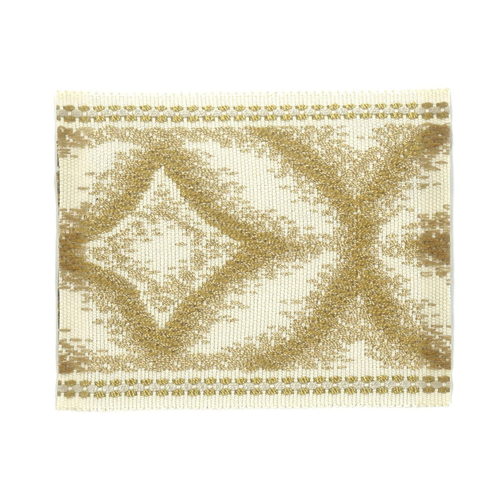 Dactyl 7 Toffee by Stout Trim Stout Trim Dactyl 7 ToffeeTrim NEW WORLD TRIM VOLUME II 100%SVI CHINA </p><p>Repeat: H: 3.500, V: 0.000 3 in - Fabric Carolina -
