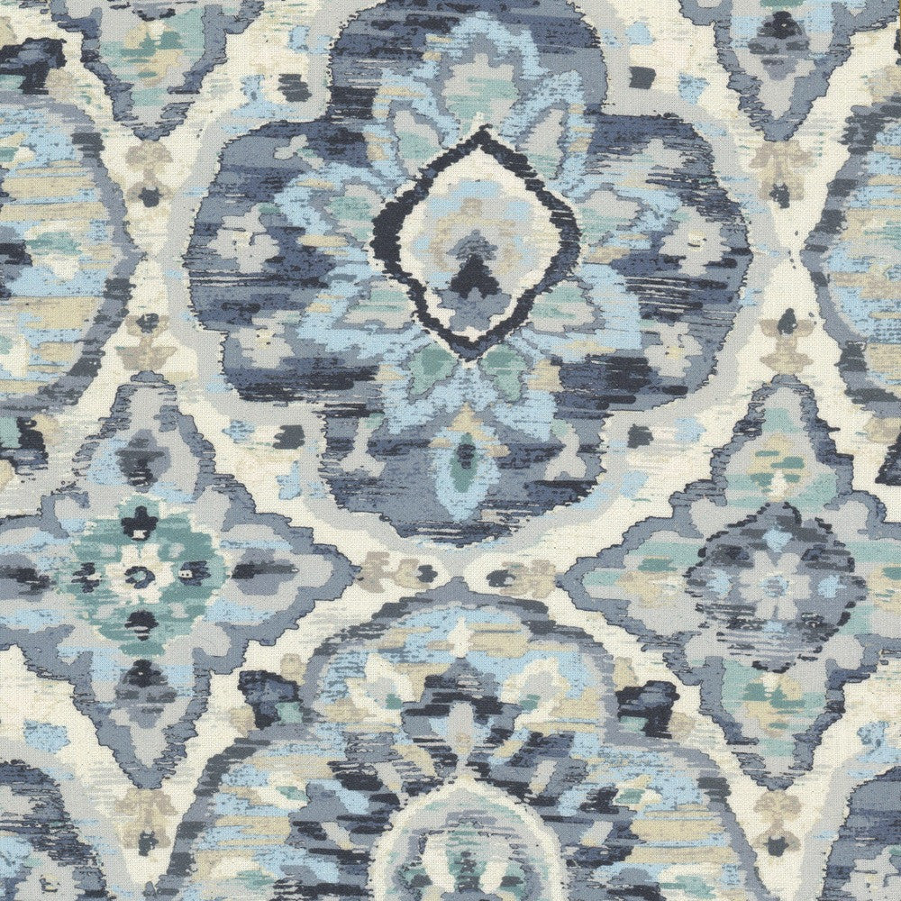 Daily 5 Slate by Stout Fabric Stout Fabric Daily 5 SlateFabric RAINBOW LIBRARY HARBOR/INK 70%SVI 30%LIN SPAIN </p><p>Repeat: H: 27.000, V: 27.000 54 in - Fabric Carolina -