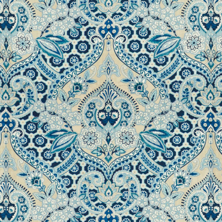 Damsel 1 Porcelain by Stout Designer Fabric COMFORTABLE LIVING DENIM/NAVY 100%COT PERU FLAME RETARDANT-U.F.A.C. CLASS 1 CATB 117-2013 WYZENBEEK 42 000 DOUBLE RUB WEAR TEST (HEAVY DUTY) </p><p>Repeat: 27 54 in - Swanky Fabrics -