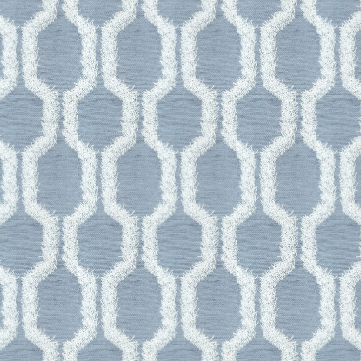 Dancer 1 Chambray by Stout Designer Fabric RAINBOW LIBRARY HORIZON/LAKE 66%SVI 26%POL 8%COT INDIA WYZENBEEK 20 000 DOUBLE RUB WEAR TEST (HEAVY DUTY) CATB 117-2013 Horizontal: 3.500 and Vertical: 6.000 55 in - Swanky Fabrics -