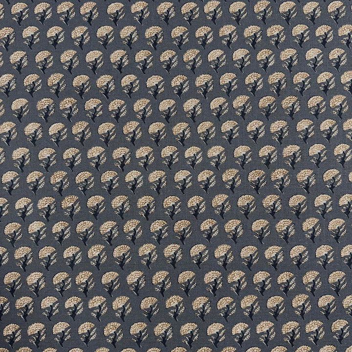 Dandy Indigo by Magnolia Designer Fabric - 50 Cotton, 35 Viscose, 15 Linen India 80000 Horizontal: 1 and Vertical: 2 54 - Swanky Fabrics -