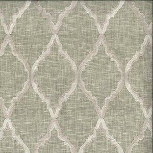 Danielle Taupe by Norbar Designer Fabric 81% POLYESTER 19% COTTON INDIA 9 1/2"V 8 3/4"H 51 - Swanky Fabrics -