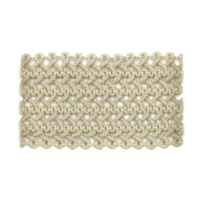 Darning 1 Fawn by Stout Designer Trim NEW WORLD TRIM VOLUME II 98%SVI 2%MTL ITALY FLAME RETARDANT-U.F.A.C. CLASS 1 CATB 117-2013 WYZENBEEK 51 000 DOUBLE RUB WEAR TEST (HEAVY DUTY) Horizontal: 0.000 and Vertical: 0.000 2.13 in - Swanky Fabrics -