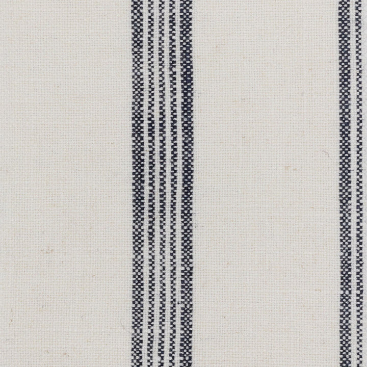 Davis 2 Ink by Stout Designer Fabric JUST STRIPES DENIM/SLATE 55%LIN 45%SVI CHINA FLAME RETARDANT-U.F.A.C. CLASS 1 CATB 117-2013 WYZENBEEK 15 000 DOUBLE RUB WEAR TEST (HEAVY DUTY) Horizontal: 3.375 and Vertical: 0.000 54 in - Swanky Fabrics -