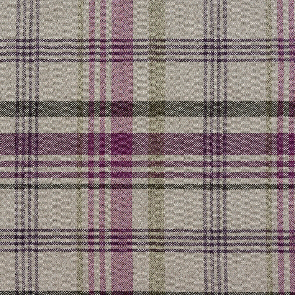 Dayglow 1 Plum by Marcus William Designer Fabric PS/MARCUS WILLIAM FOUNTAINEBLEAU 83%POL 17%COT TURKEY Horizontal: 13.750 and Vertical: 13.750 54 in - Swanky Fabrics -