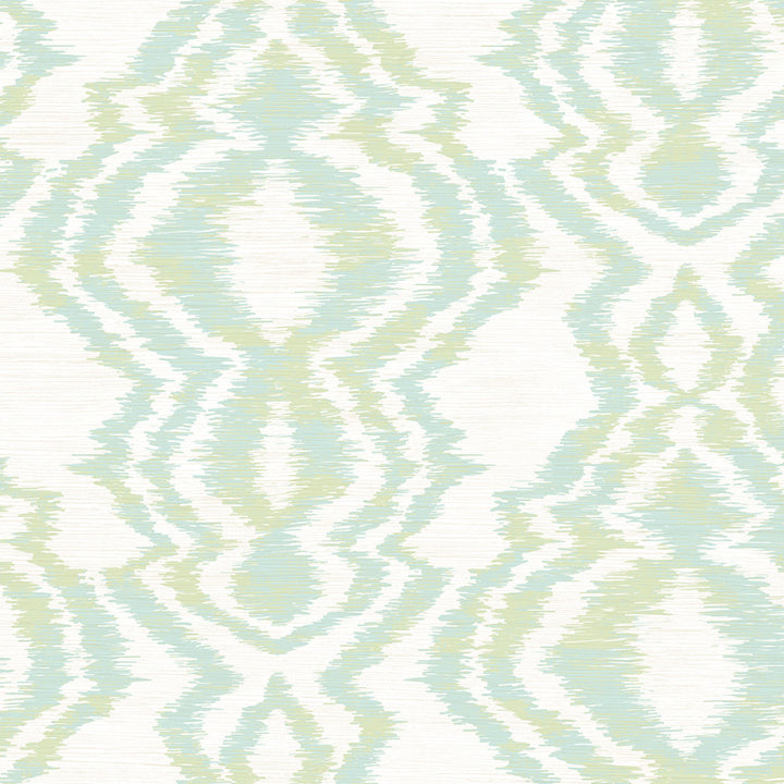 Moirella Chartreuse DBW8001 by Daisy Bennett Designs Designer Wallpaper