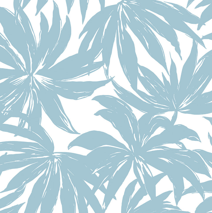 Palma Light Blue DBW9110 by Daisy Bennett Designs Designer Wallpaper