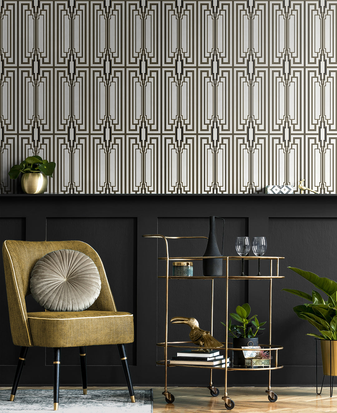Manhattan Contrasto DC60005 by Collins & Company Designer Wallpaper