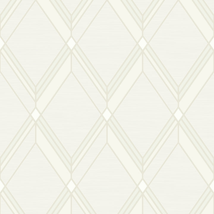 Brooklyn Diamond Metallic Pearl DC60500 by Collins & Company Designer Wallpaper