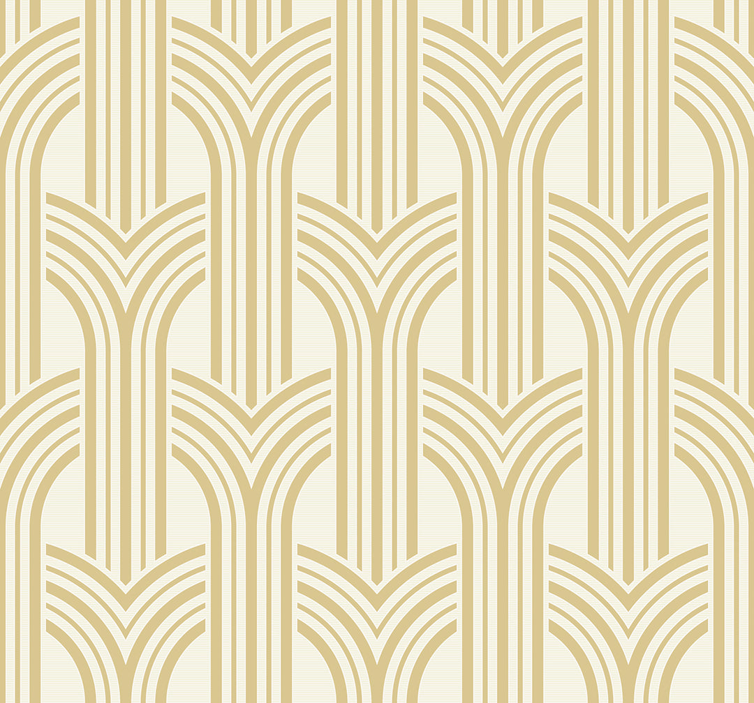 Broadway Arches Golden Nugget DC61303 by Collins & Company Designer Wallpaper