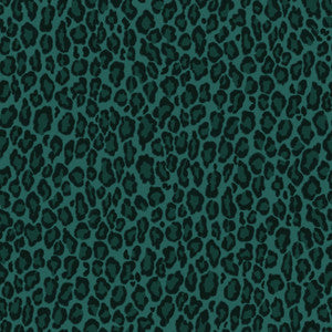Cicely Green Leopard Skin Wallpaper by ESTA Home Designer