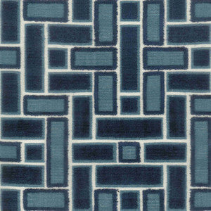 Dean Indigo by Norbar Designer Fabric
