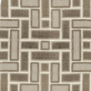 Dean Taupe by Norbar Designer Fabric