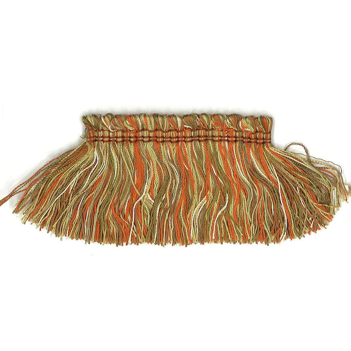 Debonair 12 Tangerine by Stout Designer Trim ART OF DESIGN TRIM-2 BRUSH FRINGE 100%SVI CHINA Horizontal: 0.000 and Vertical: 0.000 2 in - Swanky Fabrics -
