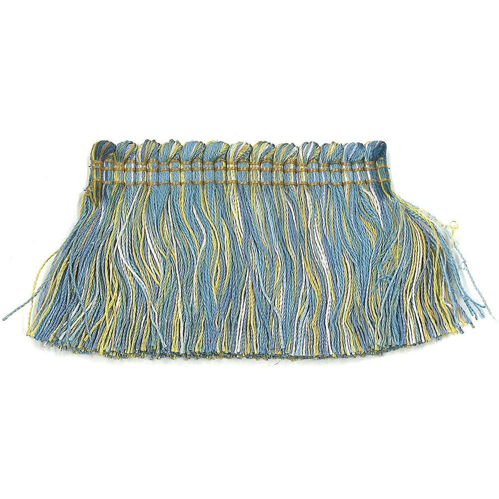 Debonair 13 Cornflower by Stout Designer Trim ART OF DESIGN TRIM-2 BRUSH FRINGE 100%SVI CHINA </p><p>Repeat: 0 2 in - Swanky Fabrics -
