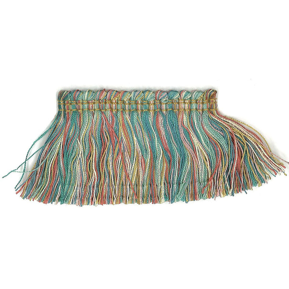 Debonair 16 Lagoon by Stout Designer Trim ART OF DESIGN TRIM-2 BRUSH FRINGE 100%SVI CHINA </p><p>Repeat: 0 2 in - Swanky Fabrics -