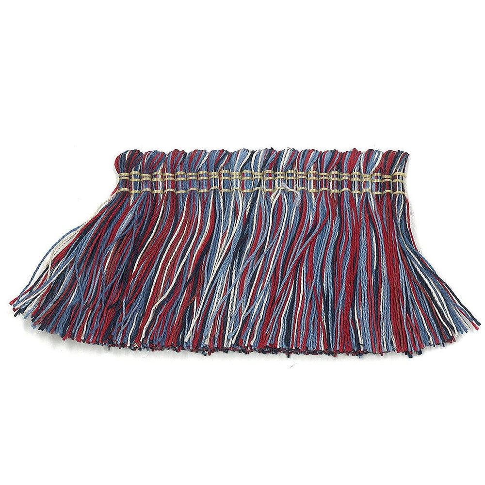 Debonair 19 Americana by Stout Designer Trim ART OF DESIGN TRIM-2 BRUSH FRINGE 100%SVI CHINA </p><p>Repeat: 0 2 in - Swanky Fabrics -
