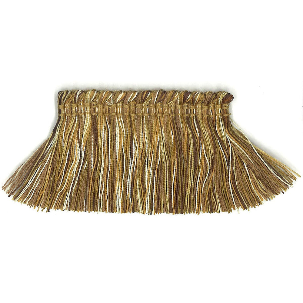 Debonair 28 Acorn by Stout Designer Trim Art Of Design Trim-2 Brush Fringe 100% Spun Viscose CHINA Horizontal: 0 and Vertical: 0 2 in - Swanky Fabrics -