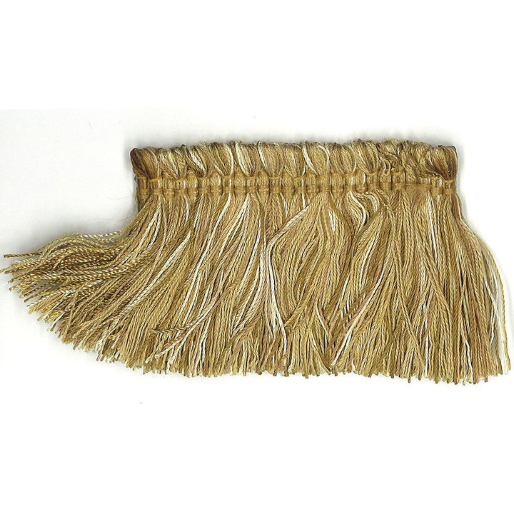 Debonair 30 Honey by Stout Designer Trim Art Of Design Trim-2 Brush Fringe 100% Spun Viscose CHINA Horizontal: 0 and Vertical: 0 2 in - Swanky Fabrics -