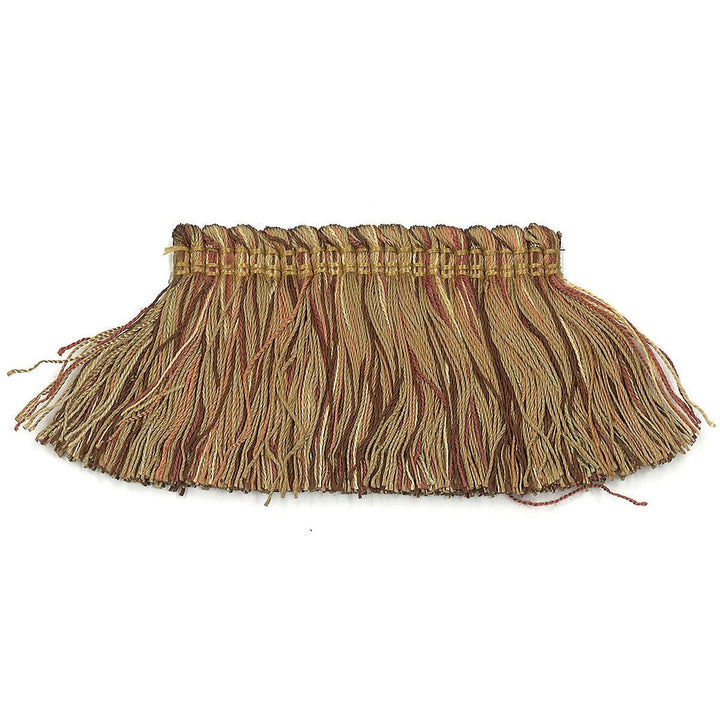 Debonair 33 Rosewood by Stout Designer Trim ART OF DESIGN TRIM-2 BRUSH FRINGE 100%SVI CHINA Horizontal: 0 and Vertical: 0 2 in - Swanky Fabrics -