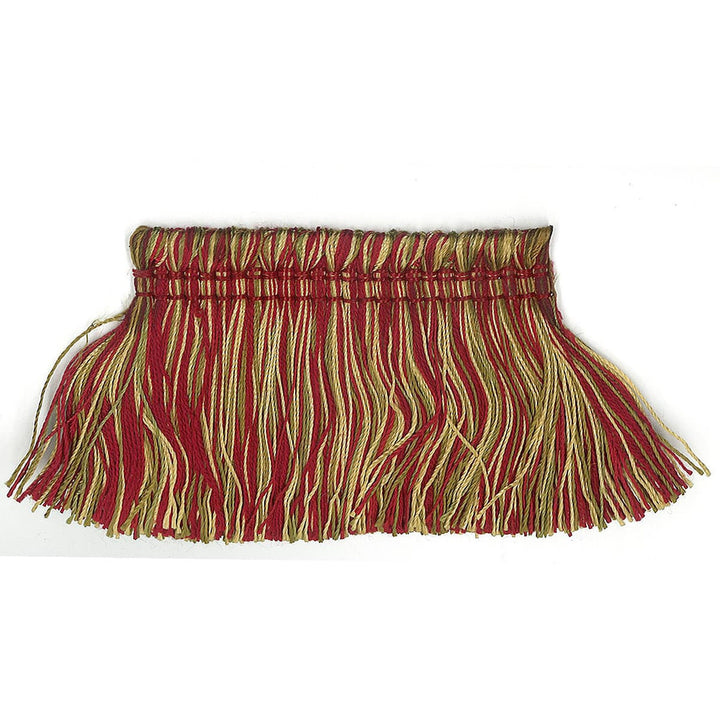 Debonair 40 Cardinal by Stout Designer Trim Art Of Design Trim-2 Brush Fringe 100% Spun Viscose CHINA Horizontal: 0 and Vertical: 0 2 in - Swanky Fabrics -