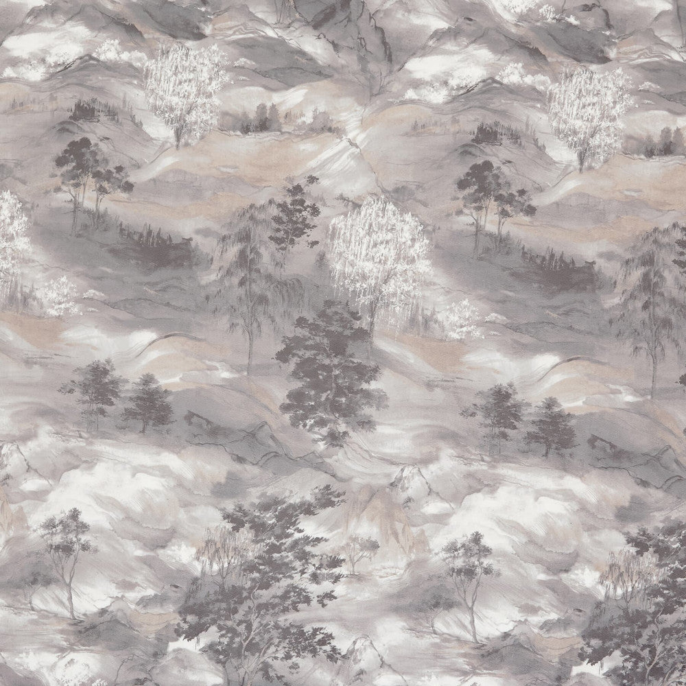 Decatur 4 Grey by Marcus William Designer Fabric KAI/MARCUS WILLIAM ARAVALLI 100%POL SPAIN FLAME RETARDANT-N.F.P.A. 260A CLASS 1 CATB 117-2013 WYZENBEEK 100 000 DOUBLE RUB WEAR TEST (HEAVY DUTY) Horizontal: 18.125 and Vertical: 29.125 56.25 in - Swanky Fabrics -