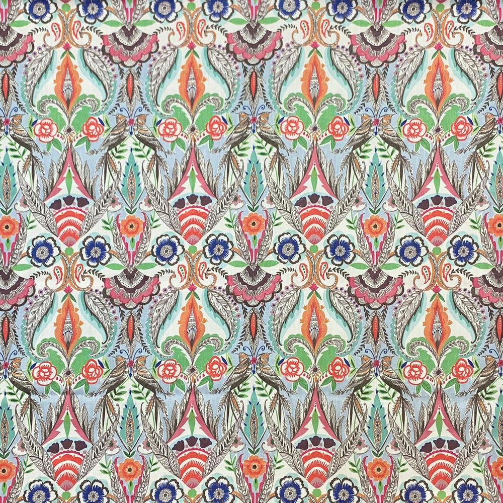 Deja Festival by Magnolia Designer Fabric - 95 Cotton, 5 Linen Usa 30,000 + Horizontal: 9" and Vertical: 17.5" 54 - Swanky Fabrics -