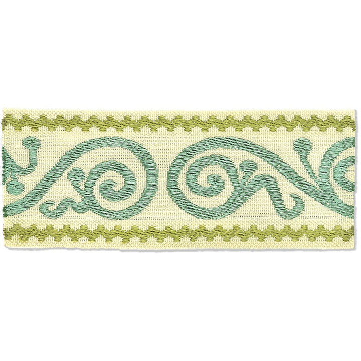 Delilah 6 Marine by Stout Designer Trim HARMONY TRIM 58%POL 42%SVI CHINA </p><p>Repeat: 0 2.5 in - Swanky Fabrics -