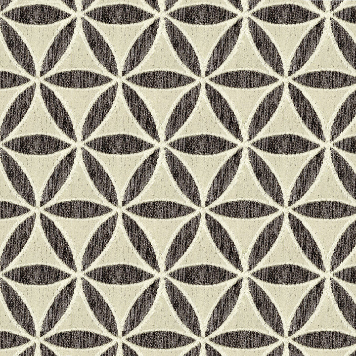Turnbow 908 Charcoal by ABBEYSHEA Designer Fabric 100% Polyester China 25,000 Double Rubs (Wyzenbeek) </p><p>Repeat: Horizontal: 9.1" (23.0 cm) Up the Roll and Vertical: 14.8" (37.5 cm) Across the Roll 57" (144 cm) - Swanky Fabrics -
