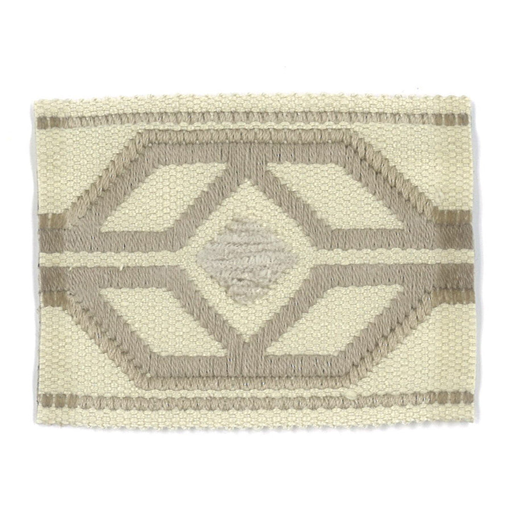 Dermotte 2 Driftwood by Stout Trim Stout Trim Dermotte 2 DriftwoodTrim TREND ALERT TRIM 56%SVI 35%LIN 9%COT CHINA </p><p>Repeat: H: 3.000, V: 0.000 2.13 in - Fabric Carolina -