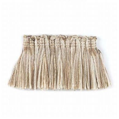 Derrick 3 Flaxen by Stout Designer Trim INSPIRATIONS TRIM 60%ACT 18%SVI 8%OTH 8%COT 6%ACR ITALY Horizontal: 0.000 and Vertical: 0.000 2 in - Swanky Fabrics -