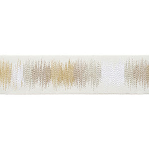 Derry Emb Tape Quartz by Magnolia Designer Trim