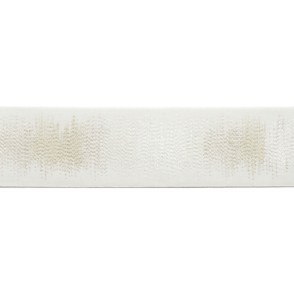 Derry Emb Tape Sand by Magnolia Designer Trim - 100% Polyester China Horizontal: and Vertical: 3 - Swanky Fabrics -