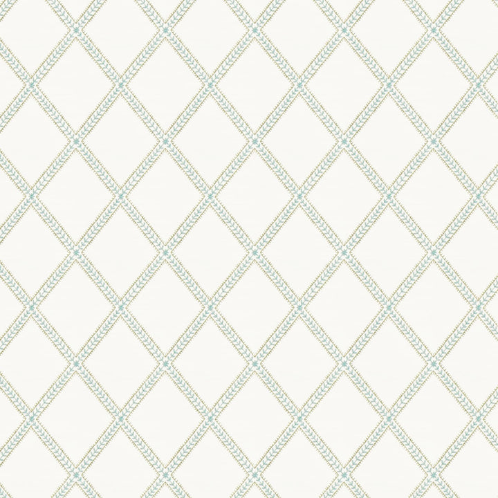 Diagram 2 Spray by Stout Designer Fabric Rainbow Library Ocean/Federal 100% Cotton Viscose Embroidery INDIA Horizontal: 6.25 and Vertical: 7.5 50 in - Swanky Fabrics -