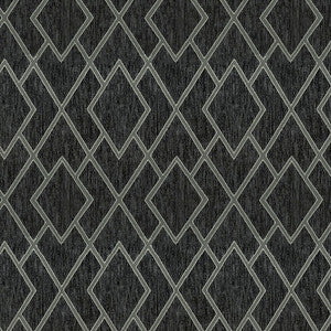 Commitment 908 Charcoal by ABBEYSHEA Designer Fabric
