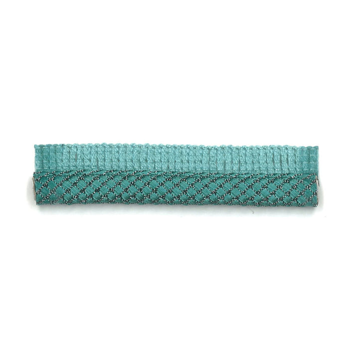 Dimaggio 5 Turquoise by Stout Trim Stout Trim Dimaggio 5 TurquoiseTrim NEW WORLD TRIM VOLUME II GERMANY </p><p>Repeat: H: 0.000, V: 0.000 0.38 in - Fabric Carolina -