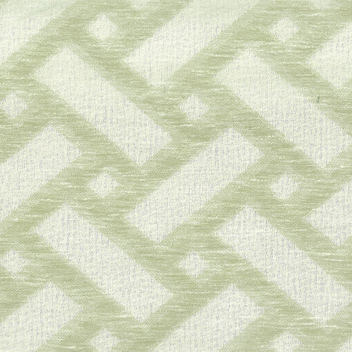 Diva 1 Celery by Stout Designer Fabric COMFORTABLE LIVING ALOE/FERN 30%COT 70%POL INDIA Horizontal: 3.25 and Vertical: 2.75 54 in - Swanky Fabrics -