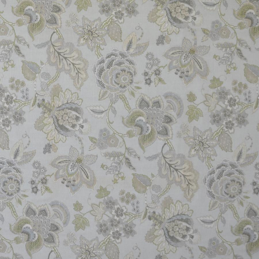 Djuna # 242 Mist by Maxwell Designer Fabric Color Theory-Vol.Iii Bay Breeze 100% COTTON SPAIN V-27"H-13.5" 54" - Swanky Fabrics -