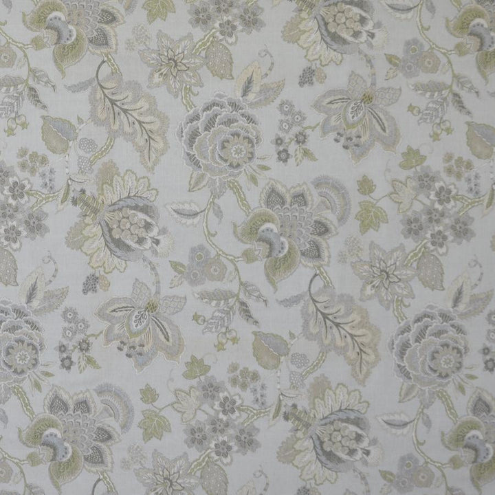 Djuna # 242 Mist by Maxwell Designer Fabric Color Theory-Vol.Iii Bay Breeze 100% COTTON SPAIN V-27"H-13.5" 54" - Swanky Fabrics -