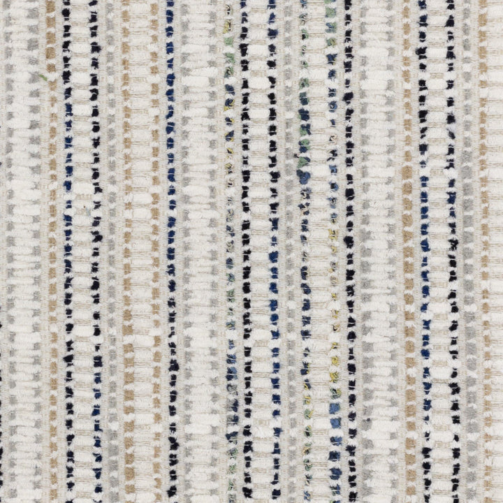 Donzetti 1 Jewel by Stout Fabric Stout Fabric Donzetti 1 JewelFabric JUST STRIPES BLUE/SPRING 49%SVI 34%POL 17%COT INDIA </p><p>Repeat: H: 0.000, V: 4.250 54 in - Fabric Carolina -
