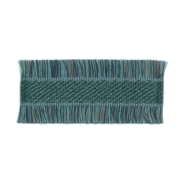 Doreen 5 Slate by Stout Designer Trim NEW WORLD TRIM VOLUME II 83%SVI 12%POL 5%MTL CHINA </p><p>Repeat: 0 1.5 in - Swanky Fabrics -
