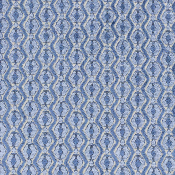 Dorian 2 Denim by Stout Designer Fabric PILED HIGH VELVETS 58%SVI 42%COT INDIA Horizontal: 1.375 and Vertical: 0.875 55 in - Swanky Fabrics -