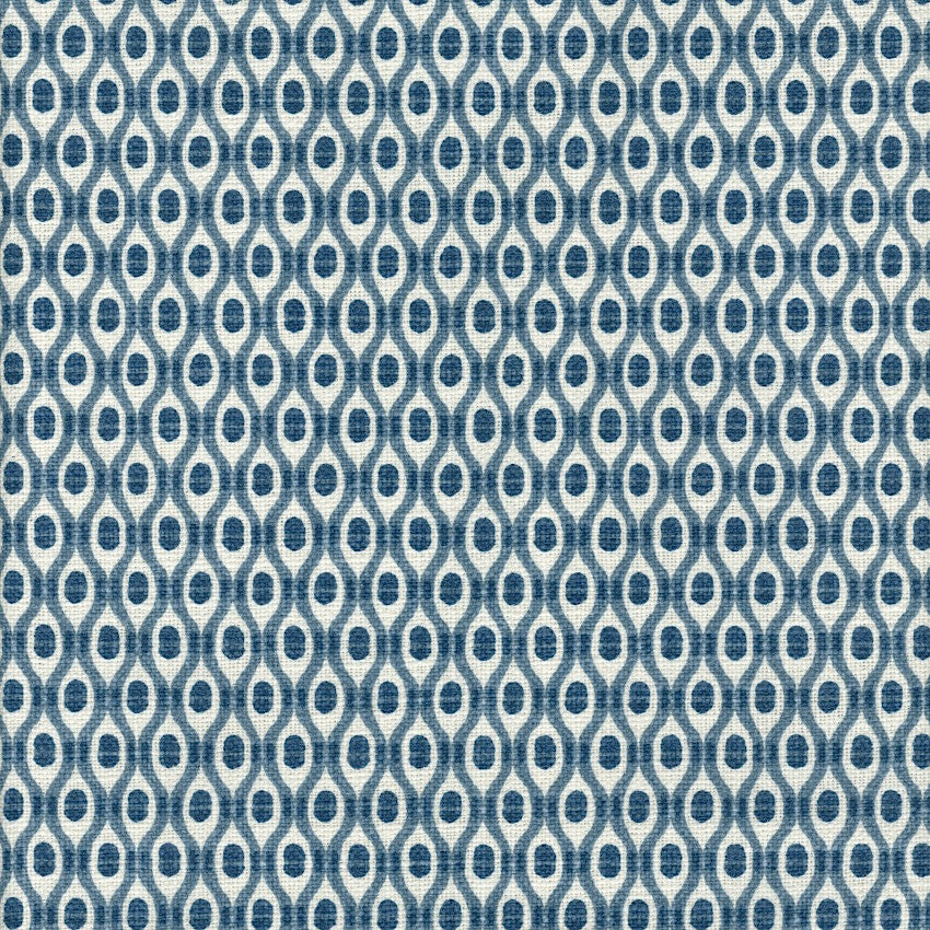 Dottie Blue by Magnolia Designer Fabric - 100% Cotton Pakistan 50000 Horizontal: 1.13 and Vertical: 1 54" - Swanky Fabrics -