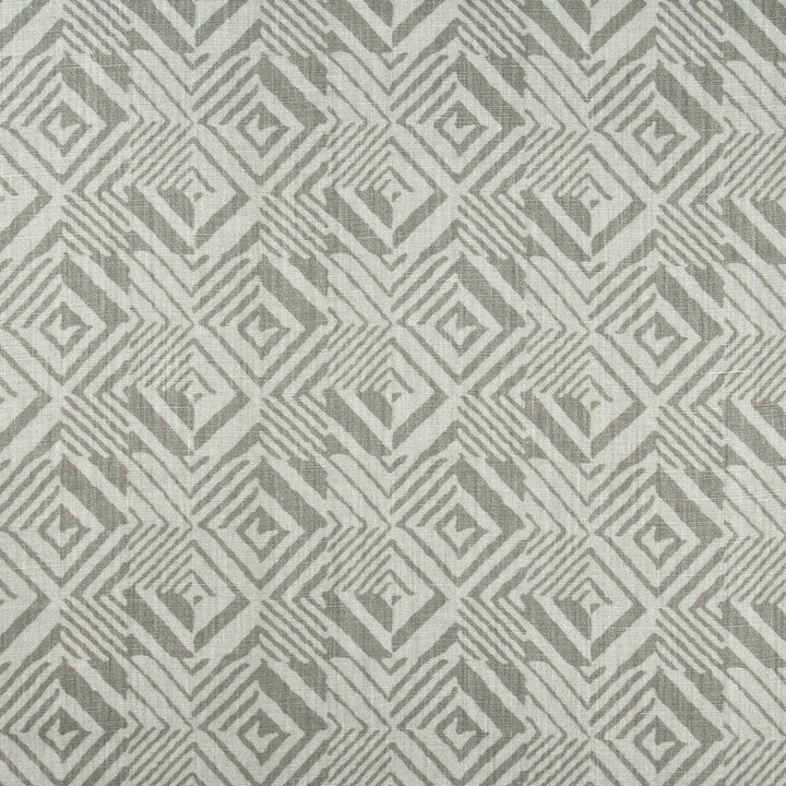 Doyen Pewter by Kravet Couture Designer Fabric SUE FIRESTONE MALIBU LINEN - 100% Belgium HEAVY Horizontal: 6.5 and Vertical: 6.5 58 - Swanky Fabrics -